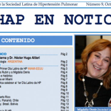 Boletín Trimestral de la Sociedad Latina de Hipertensión Pulmonar.