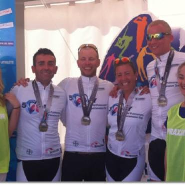 Diez atletas participaron en el IRONMAN 70.3 de Mallorca por la Hipertensión Pulmonar