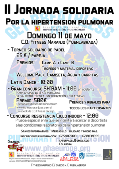 “II Jornada Solidaria Por la Hipertensión Pulmonar”