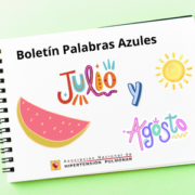 Boletín mensual “Palabras Azules” nº 104 ¡Ya disponible!