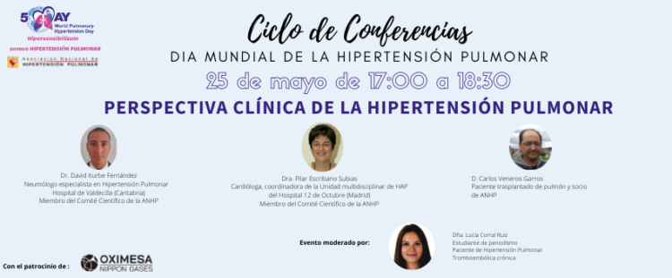 Ciclo Conferencias Día Mundial de la Hipertensión Pulmonar. Perspectiva clínica de la Hipertensión Pulmonar