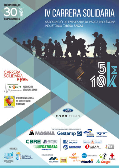IV Carrera Solidaria APPI en Almussafes por la investigación de enfermedades raras