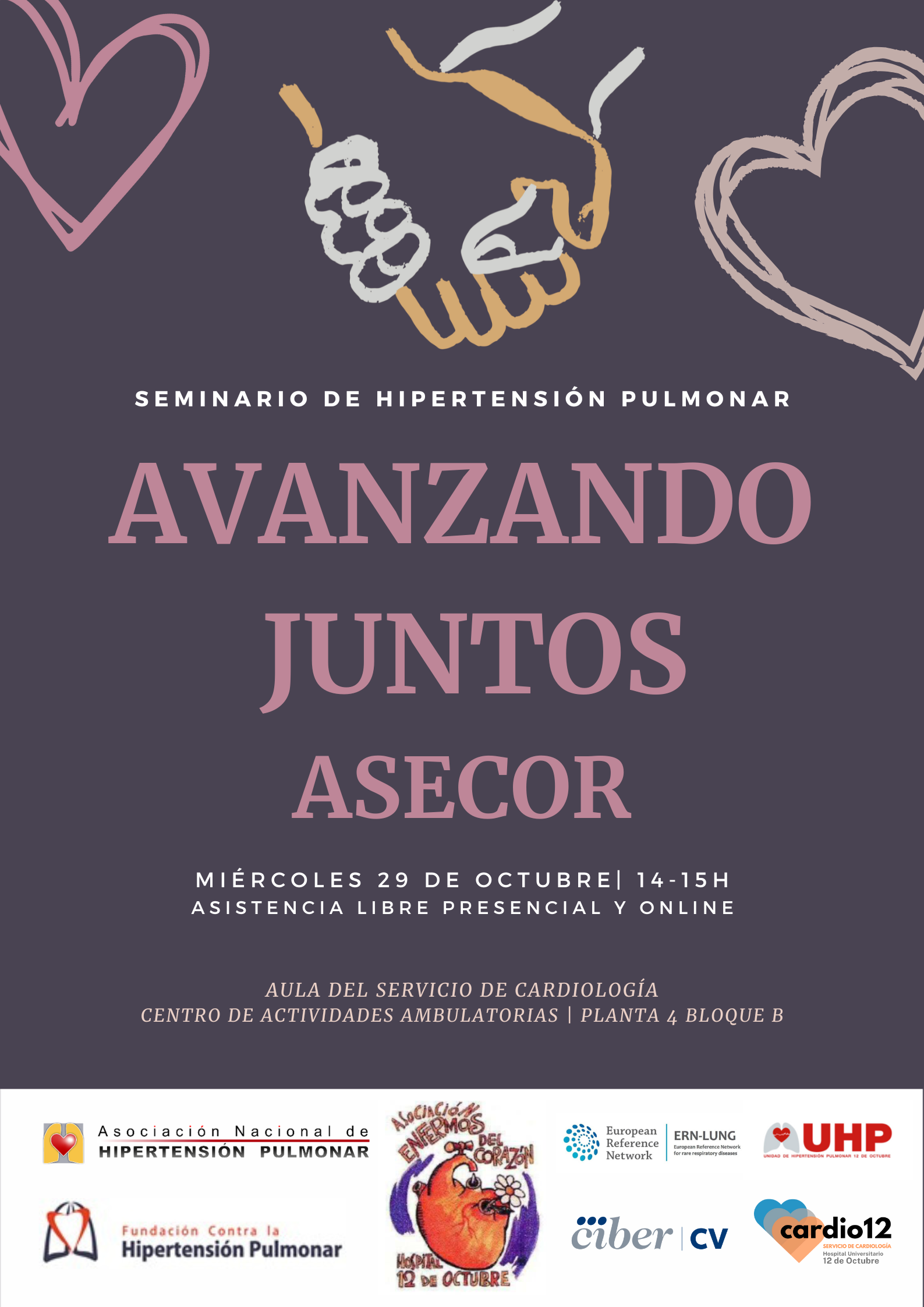 Seminarios <<AVANZANDO JUNTOS>> “Sotatercept, una nueva esperanza para la Hipertensión Pulmonar: qué sabemos”