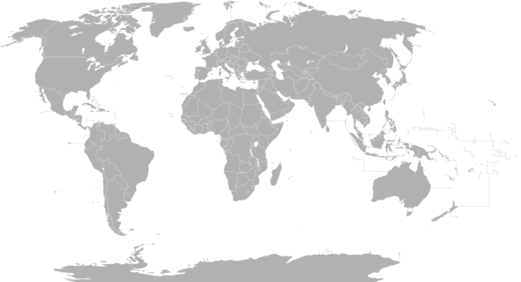 Mapa mundial de asociaciones de Hipertensión Pulmonar