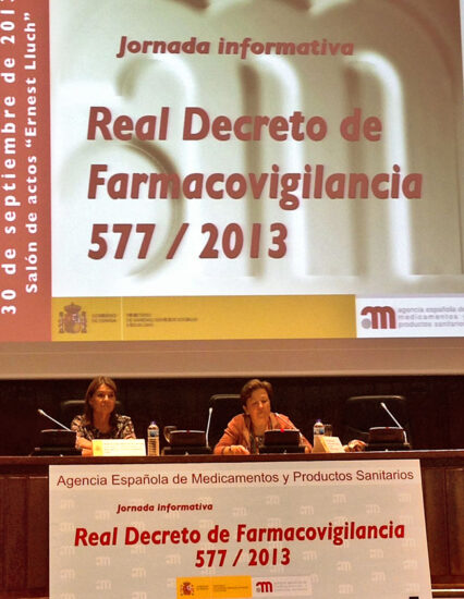 Jornada informativa Real Decreto de Farmacovigilancia