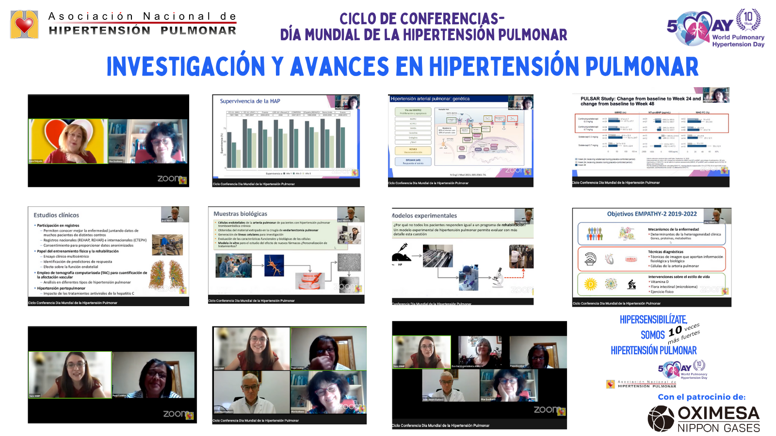 I Jornada Ciclo de Conferencias Día Mundial de la Hipertensión Pulmonar