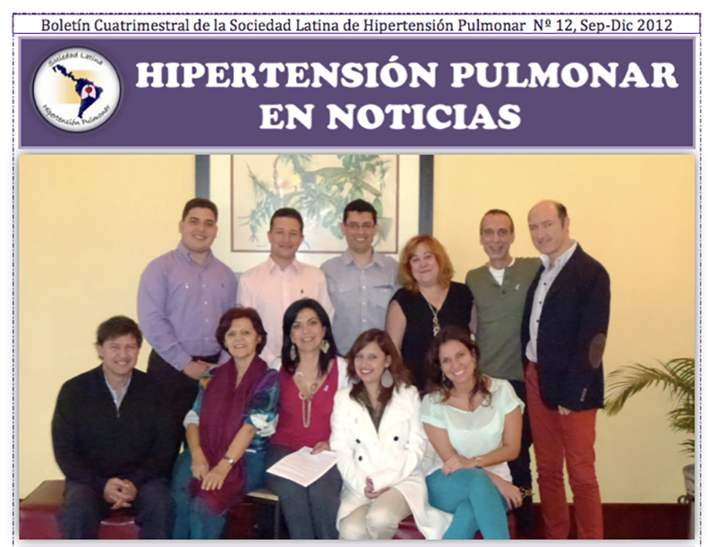 Cuatrimestral de la Sociedad Latina de Hipertensión Pulmonar (SEP-DIC 2012)